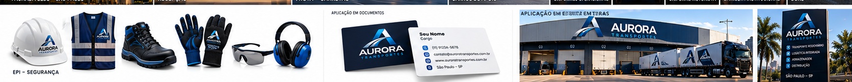 Conceitos de aplicação AURORA em equipamentos e ambiente corporativo